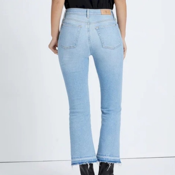 7 for all mankind LUXE VINTAGE HIGH WAIST SLIM KICK size 24 - Picture 2 of 12